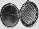 Silberschmuck 925er Silber Silber Fotohalskette. Silber Medaillon Halskette -