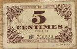 Frankreich 5 Cent Banknote -