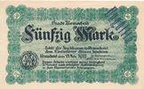 Deutsches Reich Deutschland Rheinland 50 Mark Remscheid Notgeldschein, Stempel: ungültig -