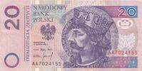 Polen 20 Zloty Banknote -