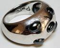 Silberschmuck 925er Silber Polka Dot Silberring -