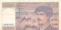Frankreich 20 Francs Banknote -