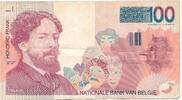 Belgien 100 Francs Banknote -