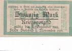 Deutschland, Bielefeld 20 Mark Kriegsnotgeld -