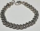 Silberschmuck 925er Silber Argento Silberkettenarmband, Silber Armband -