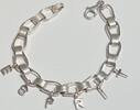 Silberschmuck 925er Silber ESPRIT Silber Armband, Logo Armband -