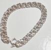 Silberschmuck 925er Silber Gewebte byzantinische massiv Sterling Silber Armband -