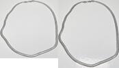 Silberschmuck 925er Silber Vintage Italien Sterling Silber Halskette -