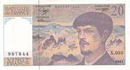 Frankreich 20 Francs Banknote -