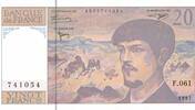 Frankreich 20 Francs Banknote -