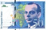 Frankreich 50 Francs Banknote -
