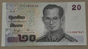 Thailand 20 Baht Banknote -