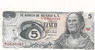 Mexiko 5 Pesos Banknote -