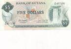 Guyana 5 Dollars Banknote -
