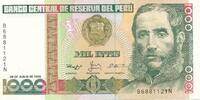 Peru 1000 Intis Banknote -