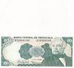 Venezuela 20 Bolivares Banknote -