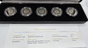 Deutschland BRD 5x 5 Euro, Prägestätte, ADFGJ Serie Klimazonen der Erde, mit Polymerring -