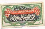 Deutsches Reich Deutschland Bielefeld Westfalen 1000 Mark Bielefelder Stoffgeld -