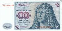 Deutschland BRD 10 Deutsche Mark DM Standardnote, CL/R -