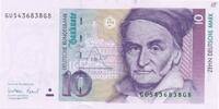 Deutschland BRD 10 Deutsche Mark DM Standardnote, GU/G -