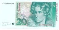 Deutschland BRD 20 Deutsche Mark DM Ersatznote, ZA/A -