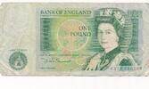 Großbritannien 1 Pound Banknote -