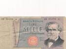 Italien 1000 Lire Banknote -