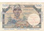 Frankreich 500 / 5 Francs TRÉSOR PUBLIC, 1955-1963 Treasury -