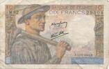 Frankreich 10 Francs Banknote -