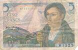 Frankreich 5 Francs Banknote -