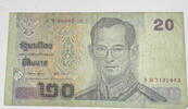 Thailand 20 Baht Banknote -