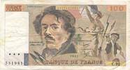 Frankreich 100 Francs Banknote -