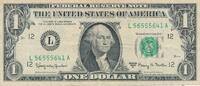USA 1 Dollar, SERIE A Banknote -
