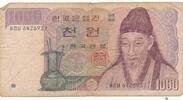 Südkorea 1000 Won Banknote -