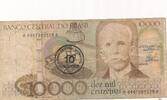 Brasilien 10000 Cruzeiros Banknote -