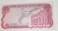 Südvietnam 20 Dong Banknote -