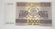 Georgien 3000 Laris Banknote -