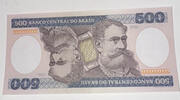 Brasilien 500 Cruzeiros Banknote -