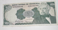 Venezuela 20 Bolivares Banknote -