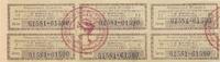 Griechenland Alte Aktion coupons v. Athen Hermes -