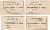 Schweden Alte Aktion-Coupons Juvelerare-Aktiebolaget Th. Petersson -