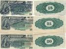 Kuba Alte Aktion Coupos Eastern Cuba Sugar 1931 / 32 / 33 -