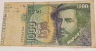 Spanien 1000 Pesetas Banknote -