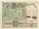 Österreich Notgeld 50 Heller 1 x Notgeldschein, Marktgemeinde Aschach, Oberösterreich -