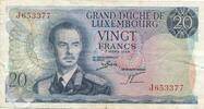 Luxembourg/Luxembourg 20 Francs Banknote -