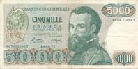 Belgien 5000 Francs Banknote -