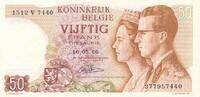 Belgien 50 Francs Banknote -