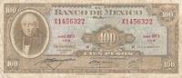 Mexiko 100 Pesos Geldschein Banknote Cien pesos -