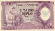 Indonesien 5000 Rupiah Banknote -