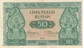 Indonesien 50 Rupiah Banknote -